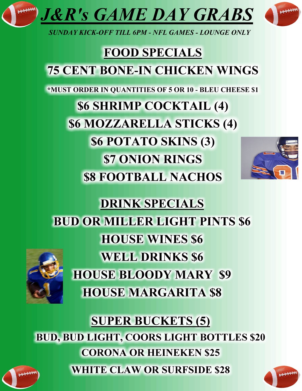 Football specials