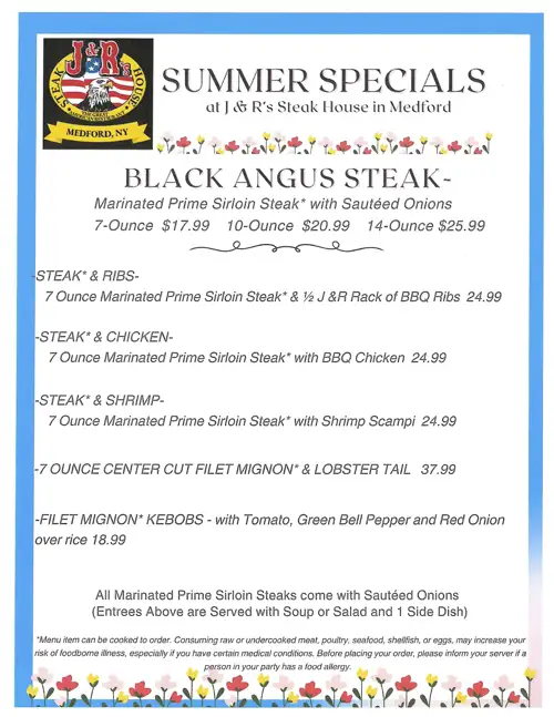 Summer Specials